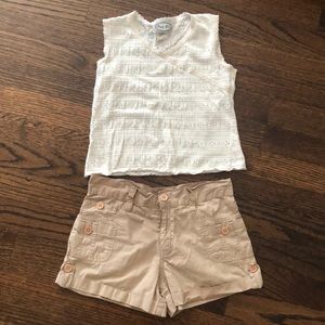 Shirt and shorts outfit